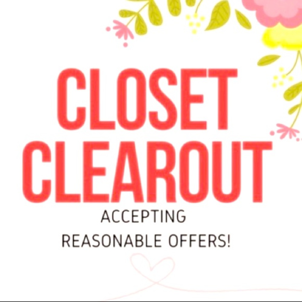 Closet clean out